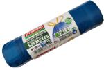 Mazzini Szemeteszsák, újrahasznosított húzófüles, 110 l, 10 db, 60×100 cm, 28 , MAZZINI, kék (KHK917)