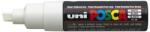 uni Dekormarker, 8 mm, vágott, UNI „Posca PC-8K, fehér (TUPC8KFH)