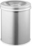 DURABLE Tűzálló szemetes, fém, kerek, DURABLE „Safe, ezüst (DB330523)