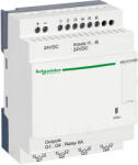 Schneider Electric Zelio Logic programozható relé, kompakt, kijelző nélkül, 6 DI, 4 DO relés, 24 VDC SR2D101BD