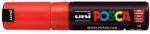 uni Dekormarker, 4, 5-5, 5 mm, UNI „Posca PC-7M, piros (TUPC7MP)