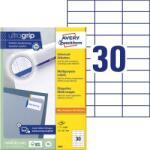 Avery-Zweckform Etikett, univerzális, 70×29, 7 mm, AVERY ZWECKFORM, 3000 etikett/csomag (AY3489)