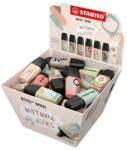 STABILO Szövegkiemelő display, 1-4 mm, STABILO „Boss Mini Nature vibes, 50 darabos (TST0750111)
