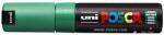 uni Dekormarker, 4, 5-5, 5 mm, UNI „Posca PC-7M, zöld (TUPC7MZ)