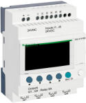 Schneider Electric Zelio Logic programozható relé, kompakt, LCD kijelző, 6 DI, 4 DO relés, 24 VDC SR2A101BD