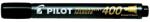 Pilot Alkoholos marker, 1, 5-4 mm, vágott, PILOT „Permanent Marker 400, fekete (PPM400FK)