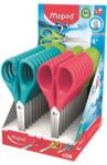 Maped Olló display, iskolai, 13 cm, MAPED „Essentials Pulse, vegyes színek (IMA464212)