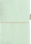 FILOFAX Kalendárium, gyűrűs, betétlapokkal, personal méret, FILOFAX, „Domino Soft, pasztellzöld (NFX022579)
