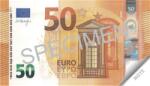 Panta Plast Jegyzettömb, 70 lap, 104×57 mm, PANTA PLAST „50 Euro (INP42305499)