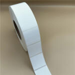  50x50mm PET Matt White műanyag címke 1000 db/40gy