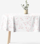 Goldea ovális pamut terítő - cseresznyevirágok 140 x 180 cm