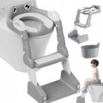 Bedee Gyerek Bili Kényelmes Gyerek Wc Lábtartó 2IN1 Stabil (Nakładka Na Sedes WC Dla Dzieci)