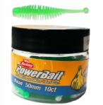 Berkley Gumi Berkley PowerBait Naiad 30mm Green White 12db (1594939)