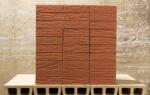 OLF Caramida Klinker Ruby-red Bark Unsanded NF (240x115x71 mm) (OLF-RUBYRBARKUNS-NF)