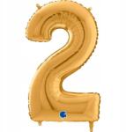 Grabo Léggömb Grabo 2-es szám arany 66cm