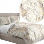 HomeView Ágynemű Garnitúra Ágyneműhuzat Garnitúra 160X200 CM Párnahuzat Szett Lengyel Levél Mintás 099 (H-LIN099-160x200)