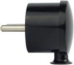 Apmal 230V Slim dugó, nem lóg ki a konnektorból, Loft stílusú, Diy lámpákhoz, szövetkábellel (ap-1000)