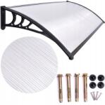 Gockowiak Sago ajtó fölé szerelhető napellenző 80x120cm fekete (331118MG)