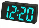 JVD Kék Jól Olvasható Led Ébresztőóra Jvd Hőmérővel SB3628.4 Három Riasztás (SB3628.4)