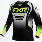 FXR Racing Tricou Enduro FXR RACING CLUTCH PRO MX · Negru / Gri / Galben-Fluo