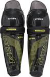 CCM Tibiere Hochei Jucător, Junior CCM TACKS XF 80 · Negru / Galben