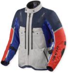 Revit Geacă Moto Touring din Textil REV'IT! Sand 5 H2O · Argintiu / Albastru