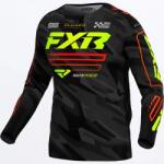 FXR Racing Tricou Enduro FXR RACING CLUTCH MX · Negru / Galben-Fluo / Roșu