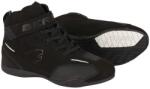 Bering Ghete Moto Damă din Piele & Textil BERING LADY CORWELL · Negru / Alb