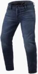 Revit Blugi Moto din Denim Cordura REVIT Micah Tapered Fit L30 AAA · Albastru