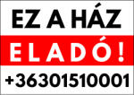 Dekory Studio Prémium ez a ház eladó tábla