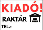 Dekory Studio Kiadó raktár tábla egyedi