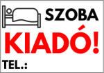 Dekory Studio Szoba Kiadó tábla