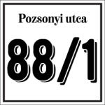 Dekory Studio Házszám tábla 17