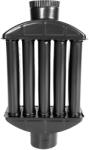 Micul Fermier Burlan recuperator caldura, plat, 120 mm, Gri mat (MF-EI1013-G01)