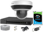 Hilook by Hikvision IP megfigyelő készlet, PTZ forgatható kamera 4Mpx, IR20, NVR 4xPoE, 1TB merevlemez - Hilook by Hikvision (EC-SZE-28744-1)