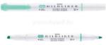 Zebra Mildliner Fluorescent kékeszöld kettős végű szövegkiemelő (ZEBRA_78220) (ZEBRA_78220)