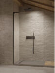 Radaway Modo SL II Black Walk-in fekete zuhanyfal 70 átlátszó jobbos (10319074-54-01R)