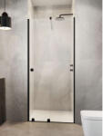 Radaway Furo Black DWJ RH fekete zuhanyajtó 90 átlátszó jobbos (10107442-54-01RU-10110460-01-01)