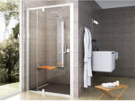RAVAK Pivot PDOP2-120 zuhanyajtó fehér+transparent (03GG0101Z1)