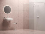 RAVAK Walk-In Free Szett 120, zuhanykabin matt fehér+transparent (GW9FG0E0SZ1)
