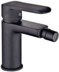 INVENA SIROS BLACK Bidécsaptelep, álló, fekete, waterplating bevonat (90-004-A)