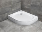 Radaway Patmos E íves zuhanytálca 100x80 jobbos, fehér, ajándék szifonnal (4P81155-03R)