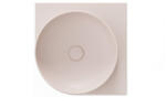 RAVAK Yard 45 C kerámiamosdó Alabaster Pink, túlfolyó furat nélkül (XJX0G045000) - groszmann