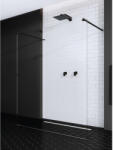Radaway Modo New Black I Walk-in fekete zuhanyfal 120 átlátszó (388124-54-01)
