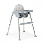 ECOTOYS HC-135C gri Scaun de masa bebelusi, inaltator