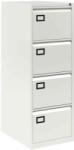 B4U Clasificator metalic gri 4 sertare inchidere centralizata MONTAT (15454002) Dulap arhivare