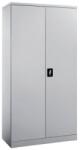 B4U Fiset metalic, 2 usi, 3 polite si 2 casete, 40 kg/polita, 900x400x1800mm, gri, A180/6 B4U (A180) Dulap arhivare