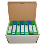 B4U Container arhivare, carton, pentru bibliorafturi, 525 x 338 x 306 mm, alb, B4U (30256470)