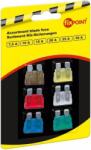 fixPOINT Set sigurante auto 7.5A 10A 15A 20A 25A si 30A Fixpoint 19x13mm (20343) - habo