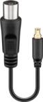 Goobay Adaptor antena DVB-T Coaxial mama - MCX tata Goobay (67227)